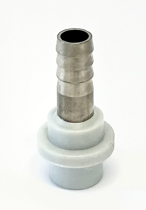 Bierschlauchtülle 7 mm gerade mit Bund und Ansatz, Edelstahl-P600VA-getraenkezapfanlagen.net Bierschlauchtülle 7 mm gerade mit Bund und Ansatz, Edelstahl-P600VA-Bierverschraubung, Biertülle, Bieranschluss-getraenkezapfanlagen.net