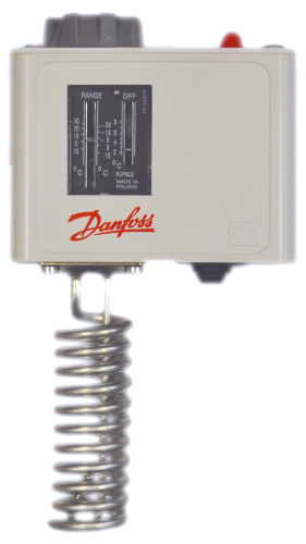 Thermostat Danfoss KP62-vsKP62B-Danfoss Thermostat Danfoss KP62-vsKP62B-Thermostat Danfoss KP 62, 060L111066, Danfoss 060L111066-Danfoss
