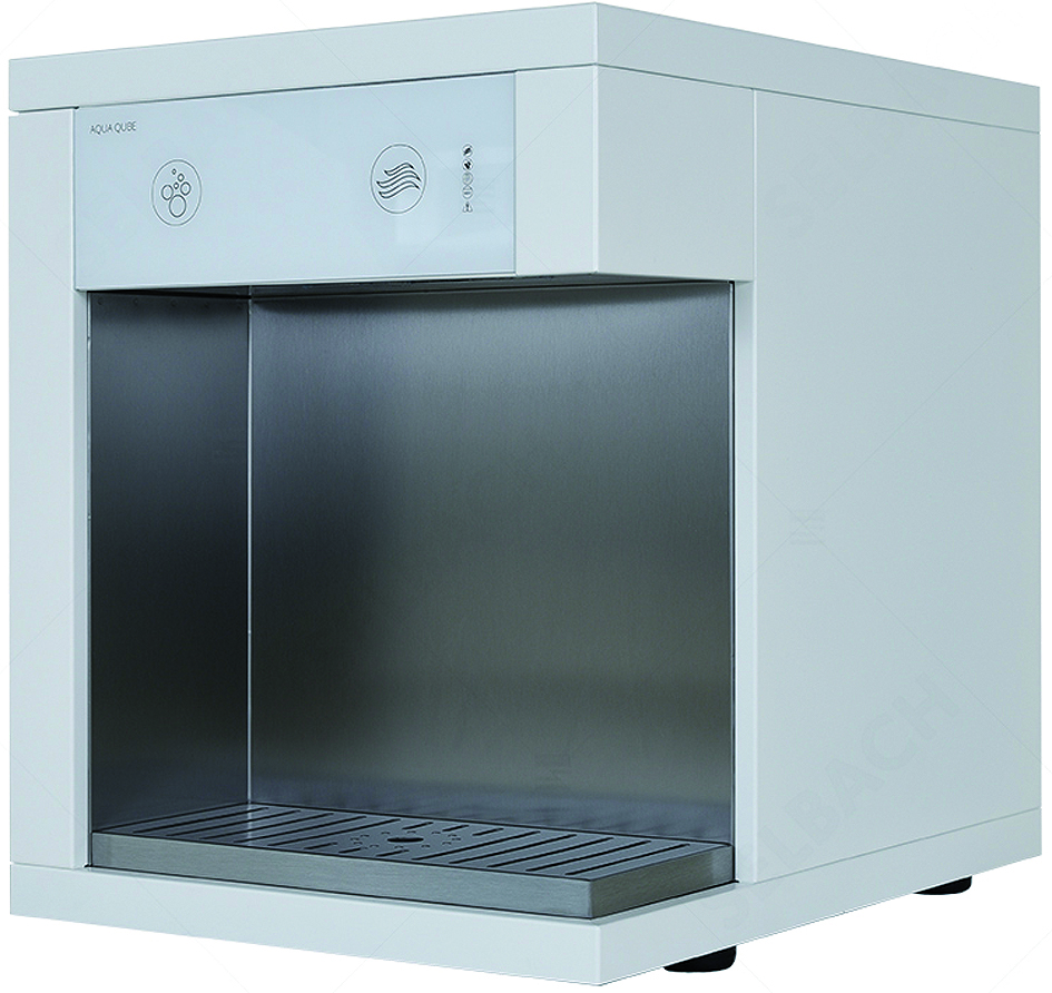 AQUA QUBE Oberthekengerät CT 30 weiß-1-2-30WT-Selbach AQUA QUBE Oberthekengerät CT 30 weiß-1-2-30WT-Wasserspender, Wasserausschanksäulen, Oberthekenausführung-Selbach