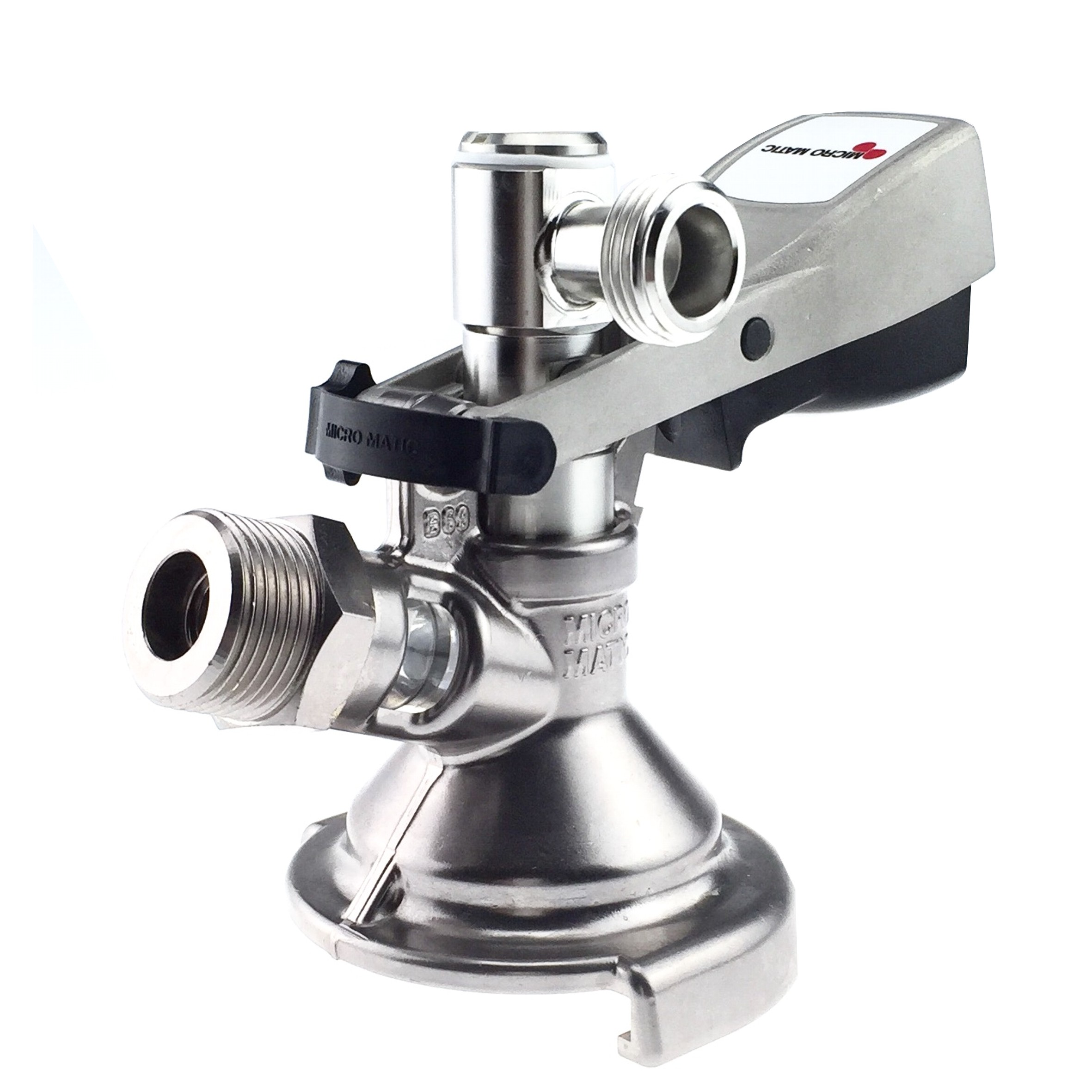 Flach KEG Zapfkopf Micro Matic Keg Verschluss-aeB400M-Micro Matic Flach KEG Zapfkopf Micro Matic Keg Verschluss-aeB400M-Micro Matic Flach Zapfkopf, Keg Zapfkopf, KEG Verschluss, Keg flach Kopf, Flachzapfkopf-Micro Matic