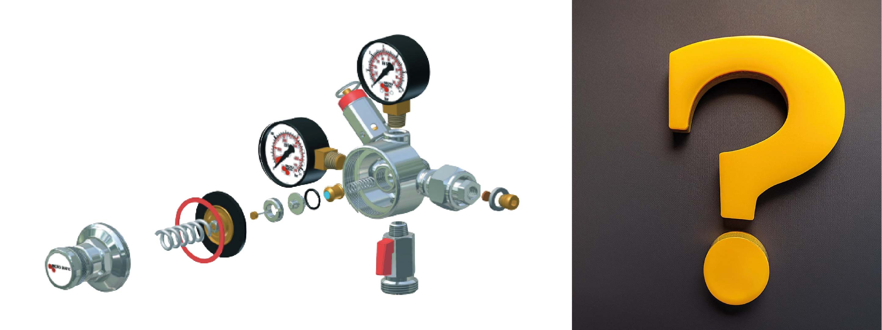 Détendeur pour CO2 - Fonctionnement, structure et domaine d'utilisation pour la bière, l'eau gazeuse et l'aquariophilie