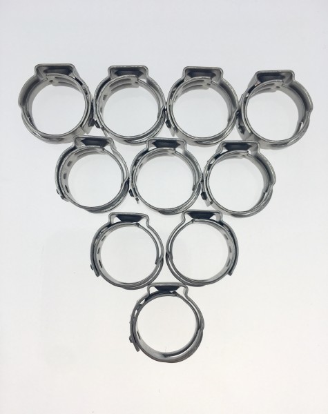 10 x 7 mm (14,8 mm) colliers de serrage Colliers de serrage