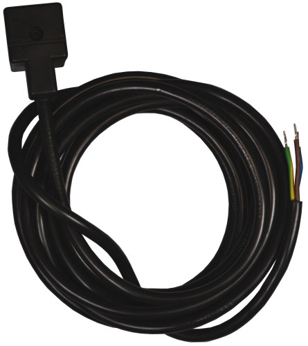 Connecteur Castel adapté aux électrovannes 6-15 mm, câble de raccordement de 3 m inclus