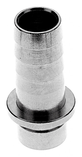 7 mm Embout pour tuyau à bière droit en acier au nickel-chrome 1.4301